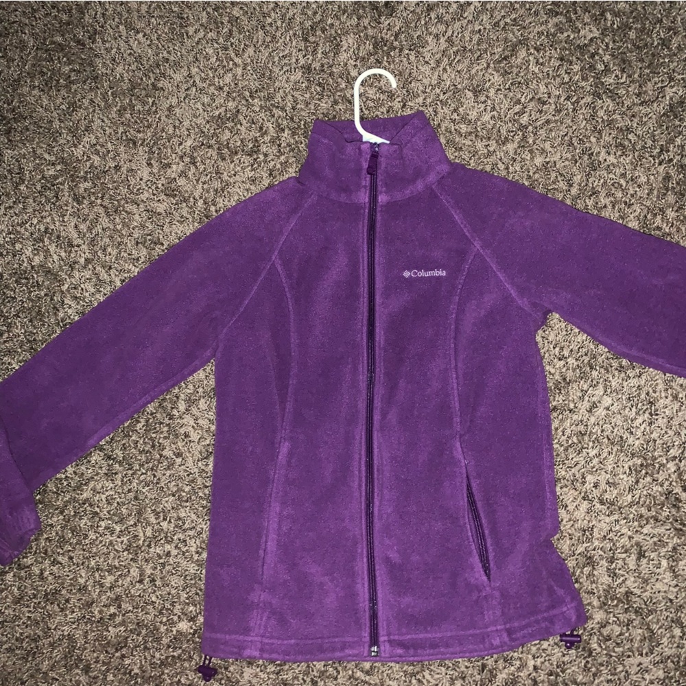 Columbia Purple Zip up